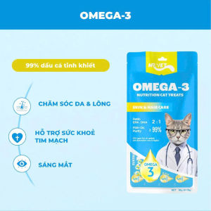 Súp Thưởng Cho Mèo MRVET Bổ Sung Omega 3 Prebiotics Taurine Hỗ Trợ Tiêu Hóa Và Sức Khỏe Tim Mạch