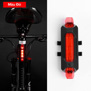 Đèn Xe Đạp Hậu LED Có Pin Sạc USB Đèn Hậu Xe Đạp Thể Thao Gắn Sau Cảnh Báo An Toàn Chính Hãng Amalife