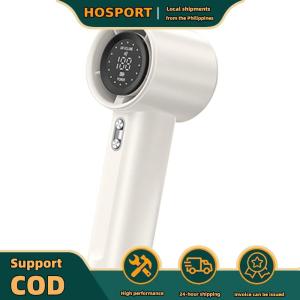 【HOSPORT】 Handheld Turbo Fan 100 Speeds Portable Turbo Fan LED Display Electric Cooling Fan Mini Personal Fan for Outdoor Travel