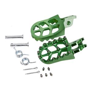 อะลูมินัมอัลลอยพักที่เหยียบ1คู่ที่รองเท้ากันรอยขีดข่วนสำหรับ CRF250L CRF250M 2012-2018