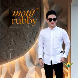 Busana Muslim Pria Dewasa Motif Polos Lengan Panjang Model Ruby Bahan Toyobo