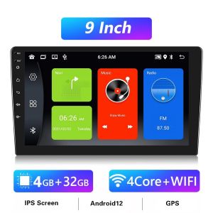 [4G+32G IPS ]9/10 Double 2DIN Car Radio Stereo Bluetooth Multimedia Android Player Reverse Camera