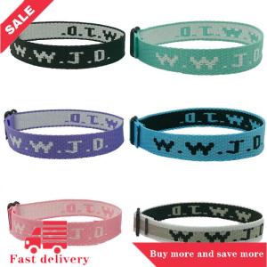 [COD] WWJD Braided Rope Bracelet What Would  Do Handmade Bangles Inspirational Religious  Bracelets For Women Men Gifts