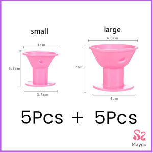 ที่ม้วนผมซิลิโคน DIY เครื่องมือทําผม รูปเห็ด (ผมหยิกใหญ่/ผมหยิกเล็ก) Curling hair tool