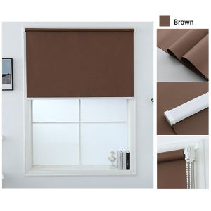 Full Blackout Window Roller Shades Korean Blackout Roller Blinds For Window home office and living room 60*200 80*200 100*200 120*200 140*200cm