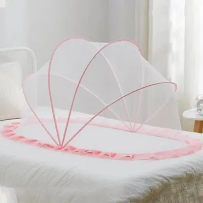 Màn chụp cho bé gấp gọnhạn chế muỗi côn trùng giảm ánh sáng tiện dụngmùng chụp dụng cho nôi em bé và nôi rung