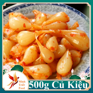 Củ Kiệu Tỏi Ớt 1kg Ngâm Giấm Gạo Tự Nhiên Thơm Ngon Giòn Mới Mỗi Ngày- VỰA KHÔ MINH TRIẾT
