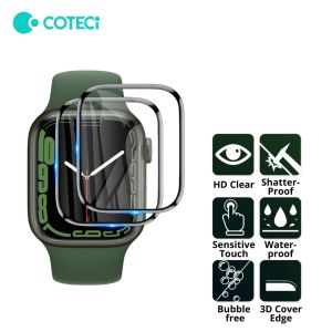 Anti Gores Apple Watch 9 8 7 6 5 SE Polymer PMMA Film Pelindung Layar iwatch