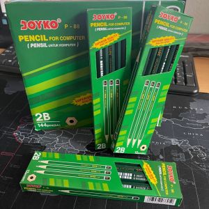 Pensil Pencil 2B Joyko P-88 Kayu Kuat Hexagonal Original 12 pcs/READY SIAP KIRIM
