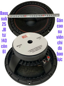 Loa sub 25 JB côn 61 từ 140 gân cao su - hàng chị na cao cấp - giá 1 cái