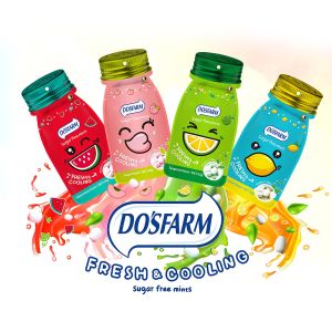 [Ready Stock]Dosfarm Fresh&Cooling Candy Snack sugar free mints 4 in 1 pack (Assorted pack)