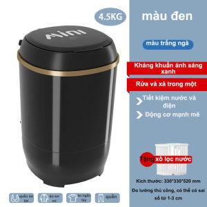 Máy Giặt Mini Tự động 100% giặt giày quần áo vắt tia UV hẹn giờ,bón giặt gội -bảo hành 3 tháng
