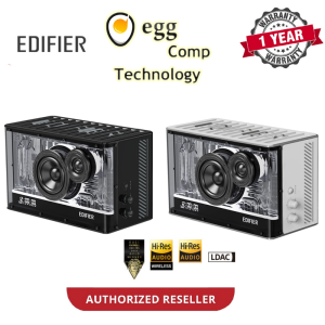 Edifier QD35 - Tabletop Bluetooth Speaker | 35W GaN charger | AUX In | USB A | Gallium Nitride Smart Charging | Hi-Res