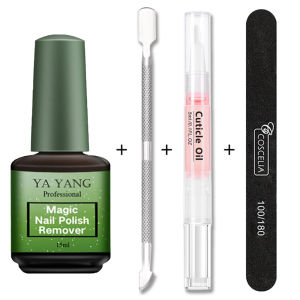 JOSLOVE 15ML Nail Gel Remover Health Magic Remover Acrylic Clean Degreaser for Nail Art UV Gel Polish Remover Tool