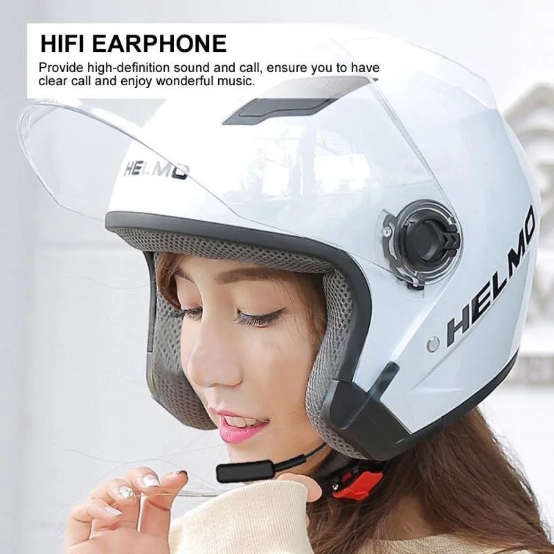 Bluetooth mic for store helmet