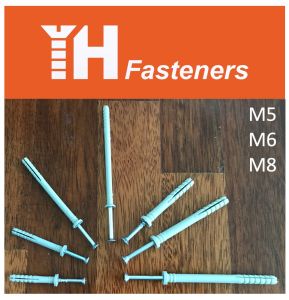 (100 & 200 pcs/box) M6 M8 Nylon Wall Plug Anchor with Screw Nail 膨胀螺丝 Mk8 M8 Bolts - Lazada