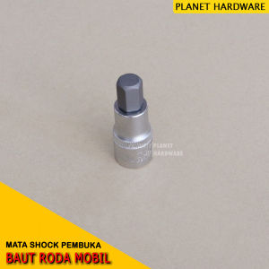 Mata Sok Shock L Lugnut Mur Roda Mobil M12