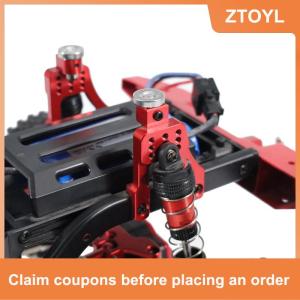 【ZTOYL】 Cho Mn128 Mn86 G500 RC Xe Ô Tô Nâng Cấp Phụ Kiện Kim Loại RC Cơ Thể Xe Bài Gắn kết Set Chiều Cao Tăng Cường Nam Châm