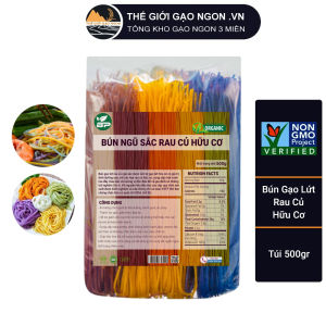 Bún gạo lứt rau củ ngũ sắc - Healthy eatclean tốt cho sức khỏe