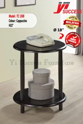 Yi Success Round Console Table TC1200 / Round Side Table / Meja Tepi Bulat / Meja Tepi Hiasan / Home Living Furniture