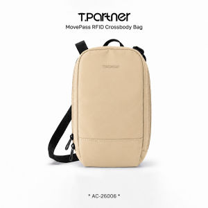 Tpartner Sling Bag Chest Pack—RFID MovePass Crossbody Bag Anti-theft Lock