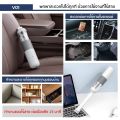 เครื่องดูดฝุ่นไร้สายพกพา 2 in 1 ดูดฝุ่นและเป่าลม Car Vacuum Cleaner รุ่น V01 ขนาดพกพา กำลังไฟ 40W มี 2 สี (ขาว/ดำ). 