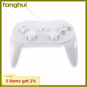 fanghui ตัวควบคุมเกมแบบมีสายคลาสสิกใหม่จอยสติ๊กระยะไกลสำหรับ NS Wii second-generation