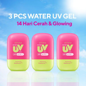 Lapak Gadis Emina UV Gel Sunscreen SPF 50 PA++++ Series - Sunscreen Wajah Sunscreen Gel Melindungi dari Sinar UV No Whitecast No Comedogenic Cepat Menyerap Lembut Mencerahkan Melembapkan Mengandung Symwhite 377+ Cica Oat Cocok Untuk Semua