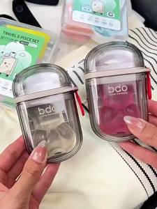 กล่องสบู่ 2 ชั้น ระบายน้ำ - ที่เก็บสบู่/ถาดวางสบู่ - ทนทาน ป้องกันสบู่โคลน G3490