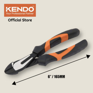 Kendo High Leverage Side Cutting Pliers For Heavy Duty Cutting 10208 & 10209