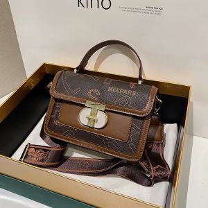 SURFGEAR #588 Vintage Color All-Match Square Bag Womens Fashion Elegant Crossbody Bag