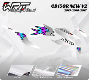 Striping CB150R v2- Stiker Decal CB 150 R Streetfire Hayabusa