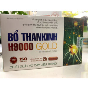 Bổ Thần Kinh H9000 Gold - Hổ Trợ Giảm Đau Dây Thần Kinh Tọa Cải Thiện Tê Bì Tay Chân-MKPMC