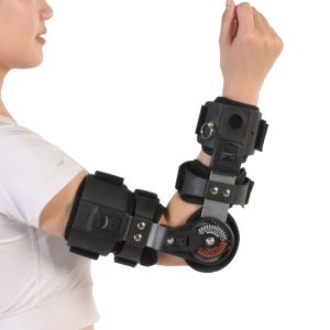 NCUMBE Adjustable Elbow Joint Fixation Brace Removable Breathable Hinged Shoulder Arm Sling Durable Comfortable Arm Braces Support Splint Orthosis for Arm