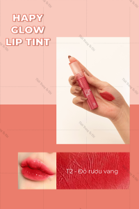 [MUA 1 TẶNG 1] Son Tint bóng lì Happy Mini Garden 3.5ml siêu lì giữ màu 24h kháng nước không lem không trôi