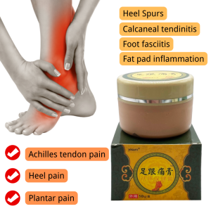 50G/Box Heel Analgesic Cream Treat Rheumatism Arthritis Ointment Feet Sprain Ankle Bone Spurs Pain Relief Plaster