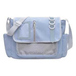 Harajuku Crossbody Bag for Pin Display Lovely Itabag Japanese Styles Shoulder Bag Messenger Bag Fashion School Bag