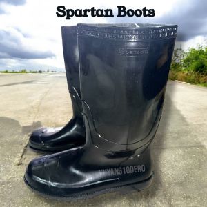 Original SPARTAN Rain Boots Mens non slip Bota Rubber Boots Shoe Heavy Duty Spartan S109 series