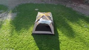 Ready Stockkhemah unta Camel Tent 8-12 person 2 Rooms large beser khemah Camping Portable Family Tents Outdoor Hiking