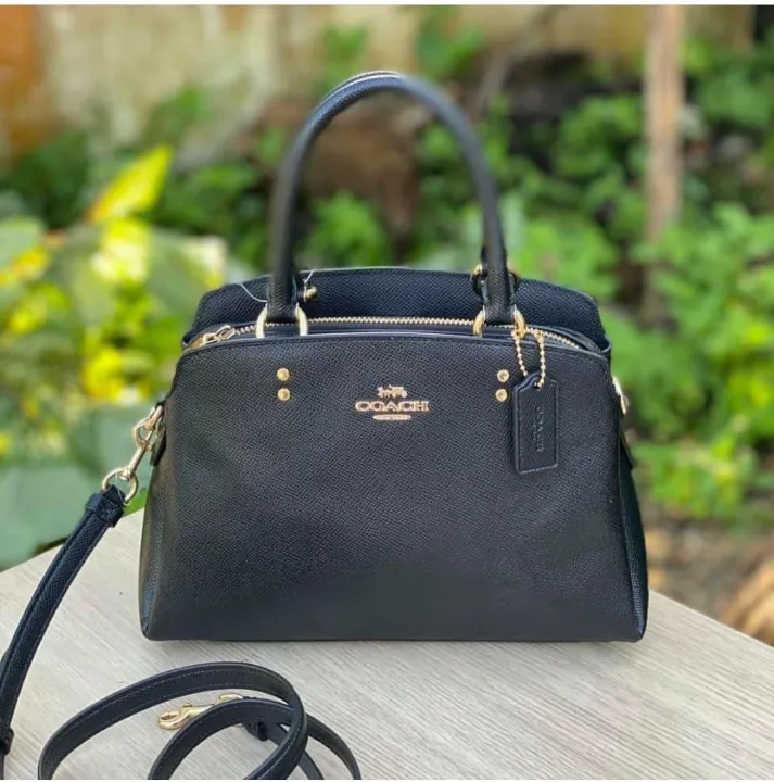 Original Coach 91146 Mini Lillie Carryall Women's Top Handle Bag - Black |  Lazada PH