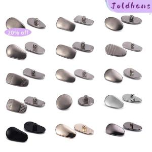 Joldhans 1pair Nose Pads Titanium Teardrop Screw-in for Eyeglass anti Slip Retainer
