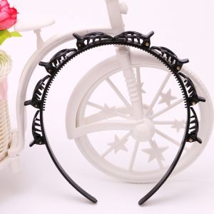 MPACC168 Bando Jepit Rambut Kepang Headband Korean Polos Aksesoris Rambut