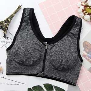Áo Ngực Thể Thao Lizida Phụ Nữ Zip Phía Trước Chạy Phòng Tập Thể Dục Yoga Áo Ngực Đồ Lót Thể Thao Chống Sốc Nâng Ngực