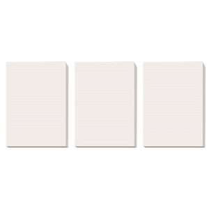 3 Pcs Graph Paper Draft Paper Writing Pad Grid Paper Notepad Graphing Pad School Office Supplies for Students Teacher