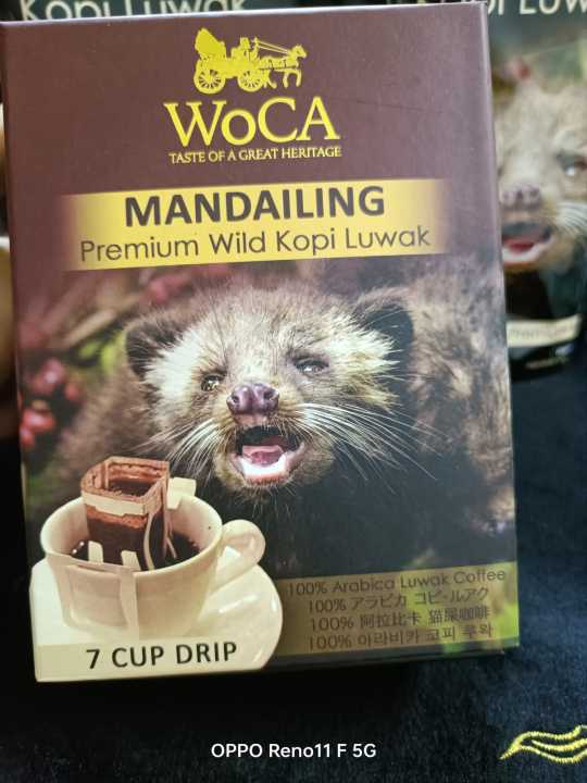 WoCA Gayo Premium Wild Kopi Luwak 30カップ 【公式通販】
