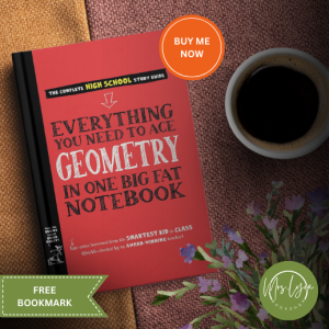 Everything You Need to Ace Geometry (Colored pages) The Complete High School Guide (Paperback)