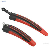 Bicycle Splash Fender Guard Rear Front Mudguard for 20-26 inch Bike Two tone mountain bike bicycle mudguard bicycle water deflector mud removal tile accessories  Feilong mud board