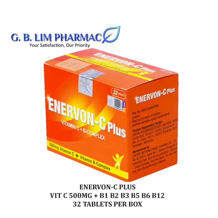 (EXP26JAN2026) ENERVON C Oneaday Vitamin B Complex with 500mg