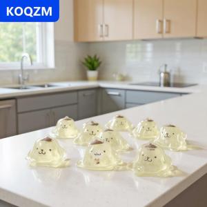 [COD] KOQZM Nhật Bản 3D cứu trợ phim hoạt hình sticker acrylic động vật pha lê trẻ em đá quý trang trí Sticker