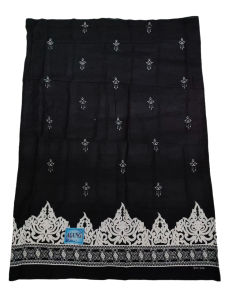 Sarung Santri Hitam Polos